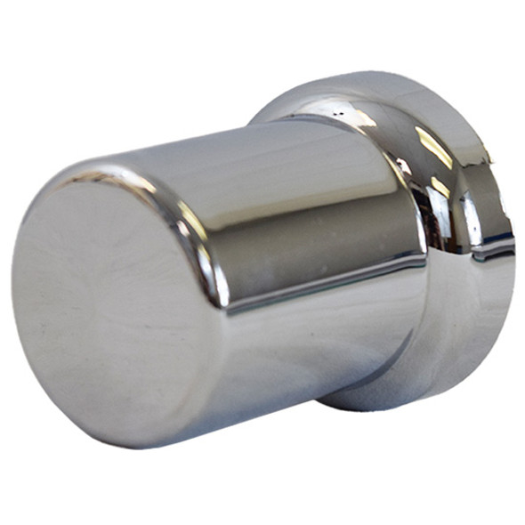 33 MM Chrome Top Hat Nut Cover W/ Flange