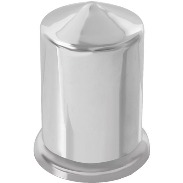 1.5 Inch Chrome Plastic Top Hat Style Nut Cover