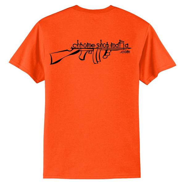 Orange CSM Logo T-Shirt - Large