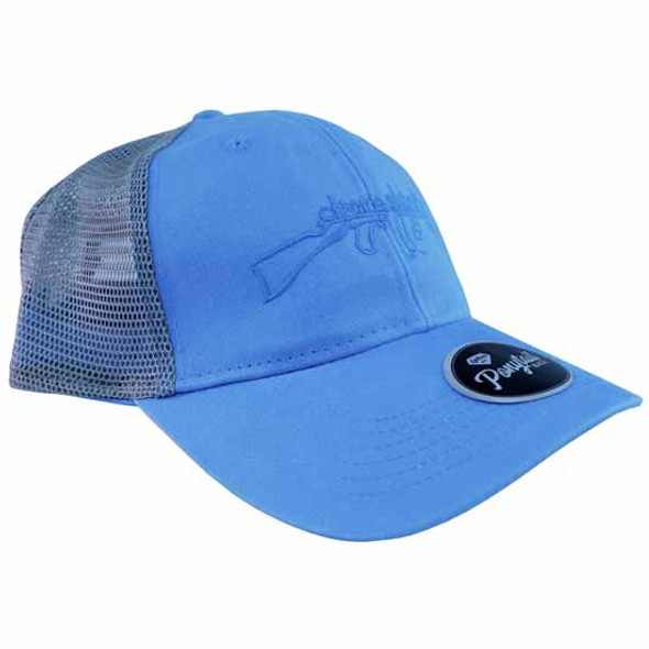 CSM Womens Ponytail Hat - Sky Blue