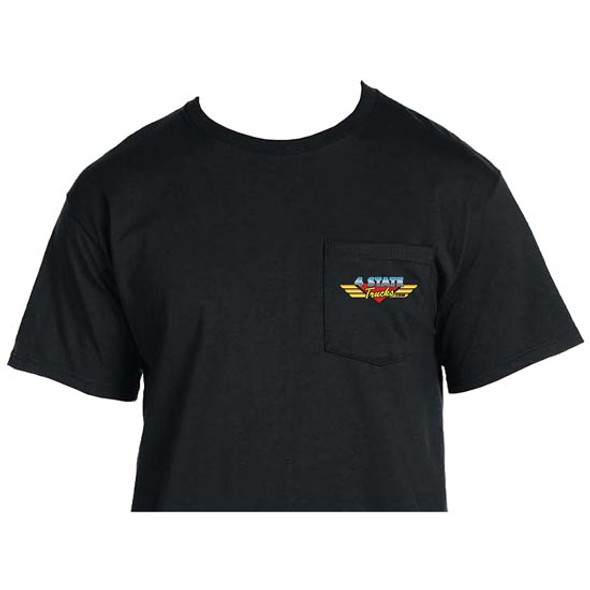 CSM Truckin It Up Downtown Black T-Shirt W/ Pocket - Medium