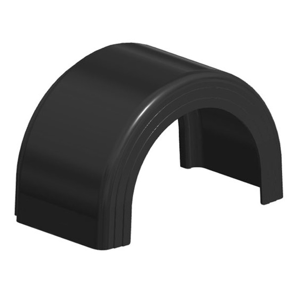 48.5 Inch Fiberglass Wide Trim Full Radius Fender For Freightliner Airliner Suspension (Set Of 4)