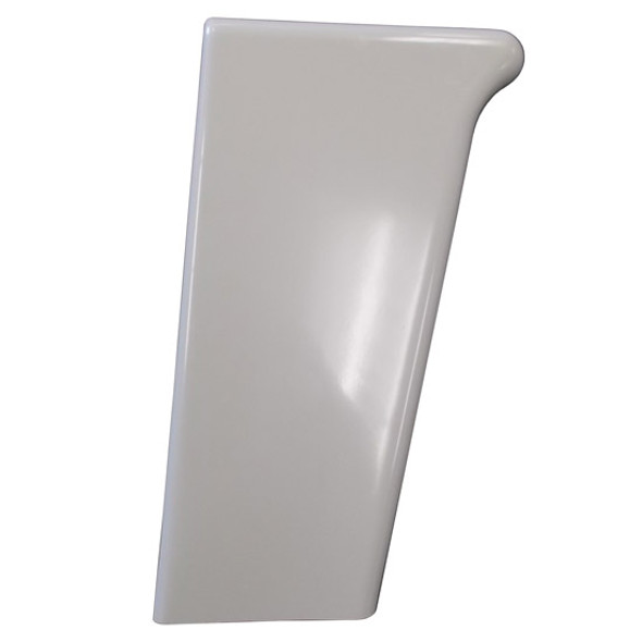 BESTfit 21 X 12 Inch Fiberglass Gray Gel Coat Side Cowl Panel  For Peterbilt 359 Driver Side