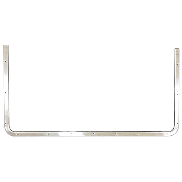 BESTfit Polished Aluminum Lower Grille Trim Replaces 13-03529P For Peterbilt 379