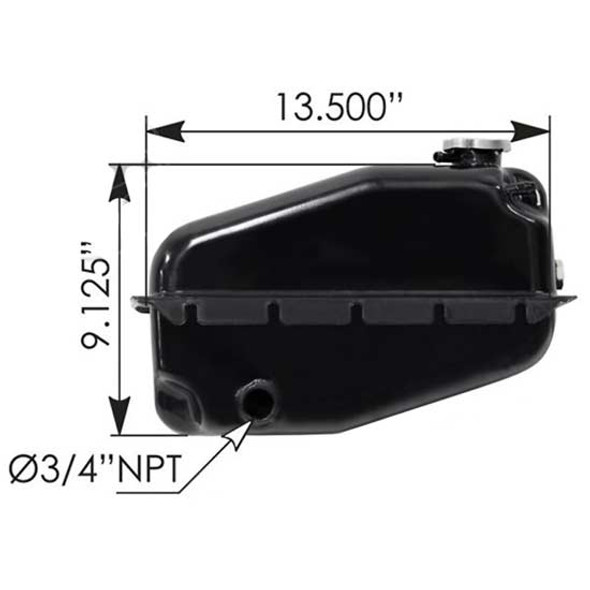 BESTfit Coolant Reservoir For Freightliner FL112