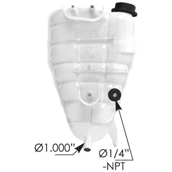 BESTfit Coolant Reservoir For International 8600, 9200I, 9400I, 9900I & 9900IX