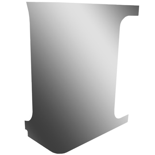 BESTfit Aluminum Front Corner Skin Replaces 29-03304 For Peterbilt Unibilt Driver Side 63 Inch Ultra