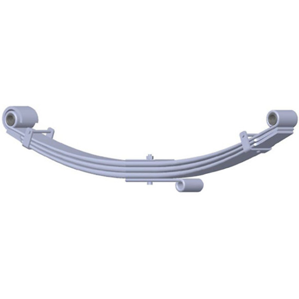 BESTfit 4 Inch Wide Parabolic Steer Axle Leaf Spring Replaces B81-1006 For Kenworth W900