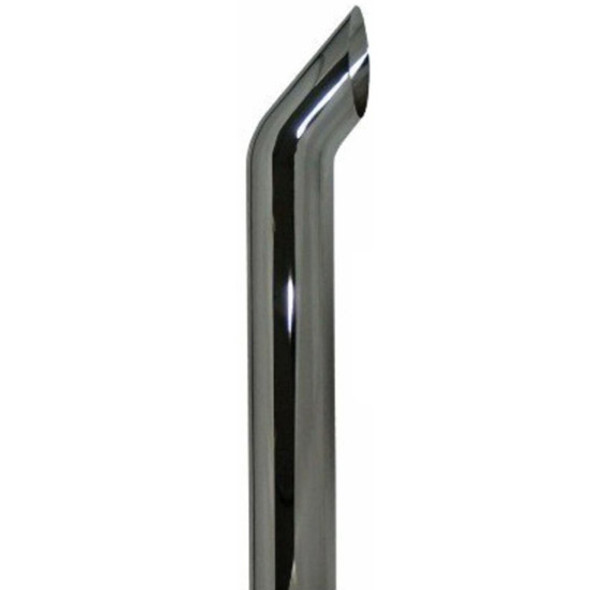BESTfit Chrome-Plated Steel 60 Inch Short 30 Exhaust Stack - 5 Inch O.D.