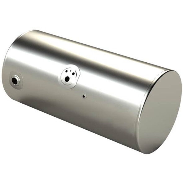 Kenworth BESTfit 150 Gallon Rear Fill Fuel Tank 24.5 X 74 Inch Passenger Side For  Rear Manifold
