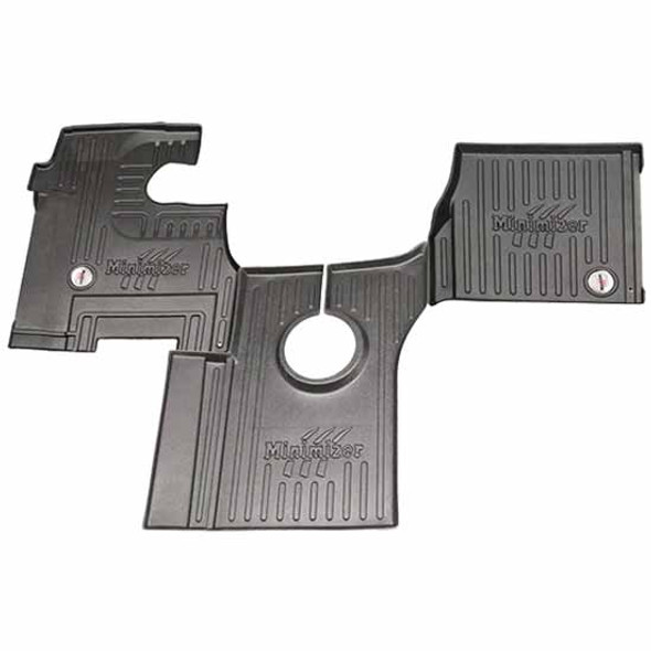 International 5900I SBA, 9900I W/ Manual Transmission & Eagle Interior Package Minimizer Thermoplastic Floor Mat Set - 3 Piece International 5900I SBA, 9900I W/ Manual Transmission & Eagle Interior Package Minimizer Thermoplastic Floor Mat Set - 3 Piece