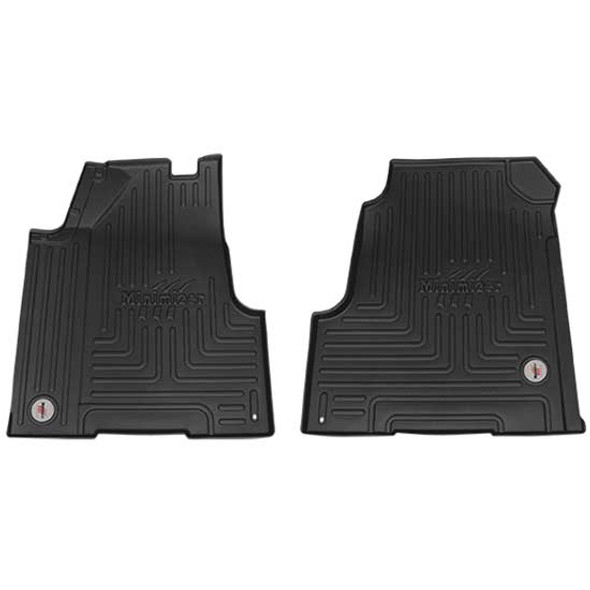 Western Star 4700SF, 4700SB W/ DD13 Engine & Driver Side Electrical Tray Minimizer Thermoplastic Floor Mat Set - 2 Piece