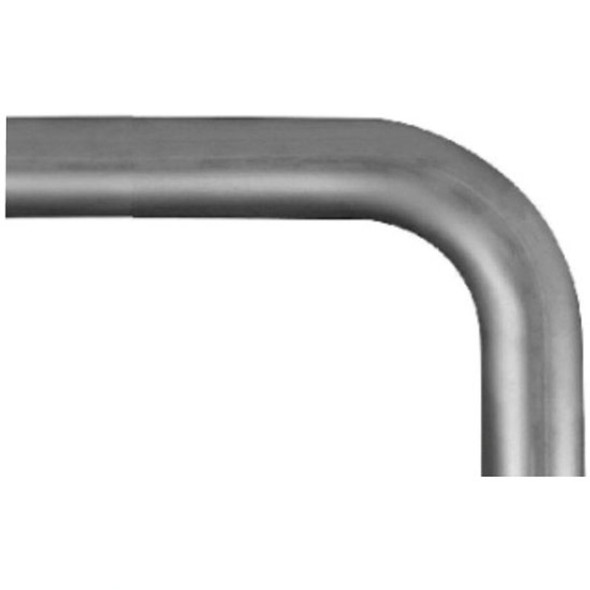 BESTfit 5 Inch O.D.-O.D. X 18 X 32 Inch Aluminized Steel Exhaust Elbow - 90 Degree With 6 Inch Centerline