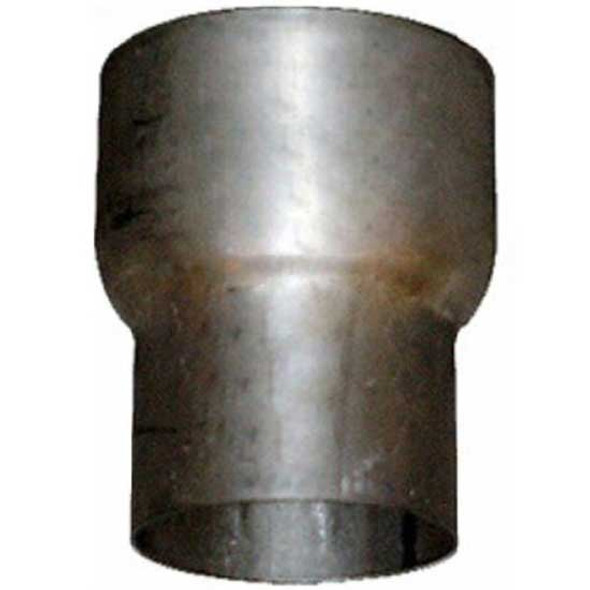 BESTfit 4 To 3 Inch O.D.-O.D. X 8 Inch OAL Aluminized Steel Reducer Pipe
