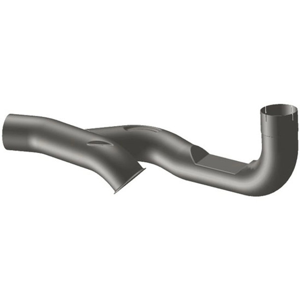 BESTfit Aluminized Stainless Steel Exhaust Pipe Replaces M66-7272-001 For Peterbilt 389 Day Cab