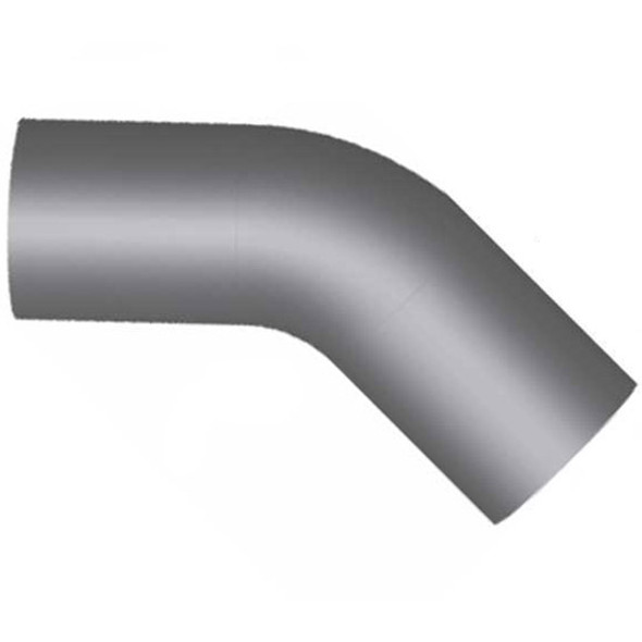 BESTfit 3.5 Inch O.D.-O.D. X 8 Inch Aluminized Steel 60 Degree Elbow