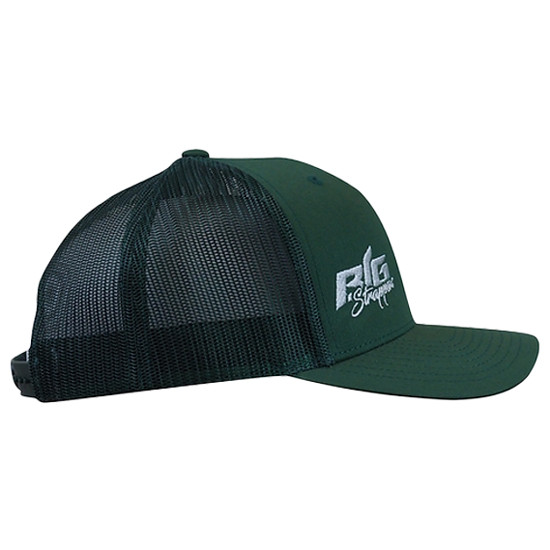 BigStrappin' Curved Trucker - Evergreen