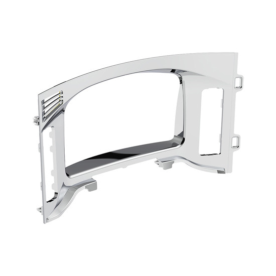 Chrome Center Dash Instrument Bezel for Freightliner Cascadia (2018-2023)