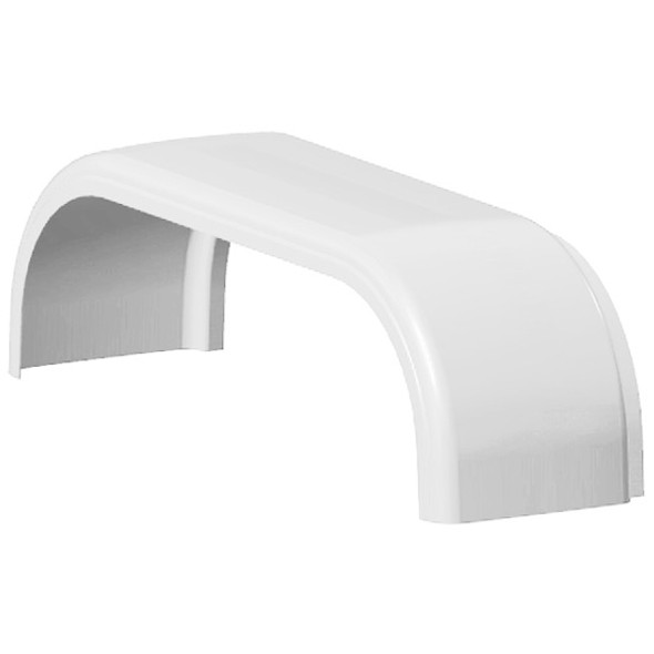 White Fiberglass Original Full Fenders, 103.5 Inch Length