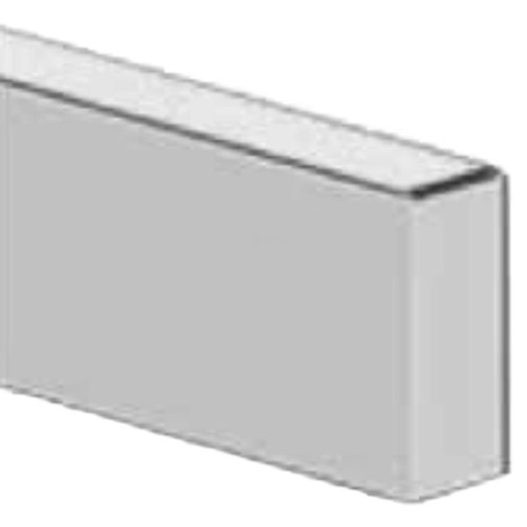 International 9900, IX 18 Inch Chrome Texas Boxed End Bumper W/ Tow & 35 Rnd 3/4 Inch Light Holes