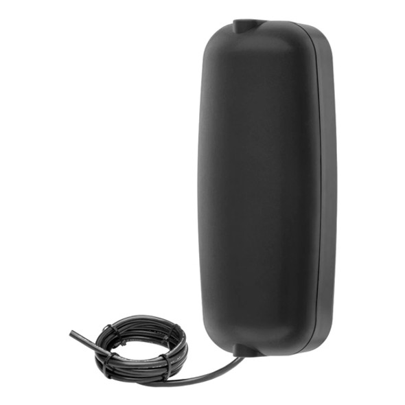 Aerodynamic Manual Single Vision Mirror Head – Heated Flat Glass, Black Plastic