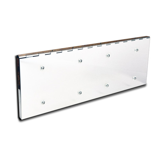 Stainless Steel 2 Plate Hinged License Plate Holder For Peterbilt 379