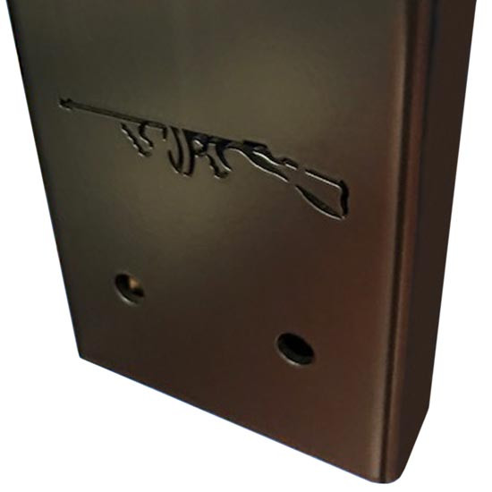 Chrome Shop Mafia Black Y-Pipe Hanger Bracket For Long Drop Elbows For Peterbilt 378 & 379