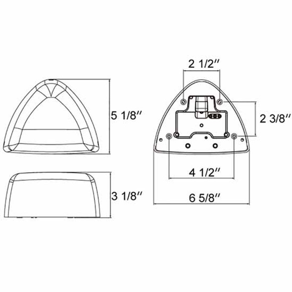 31 Diode Front Turn Signal - Amber LED/ Amber Lens For Peterbilt 357, 365, 367, 378, 379