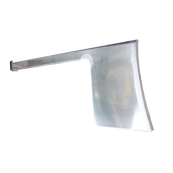 Chrome Shop Mafia Aluminum 3 Inch Wide Cab Cowl Panels, Blank For Peterbilt 389