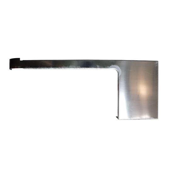 Chrome Shop Mafia Aluminum 3 Inch Wide Cab Cowl Panels W/ Bulkhead Light Holes For Peterbilt 379