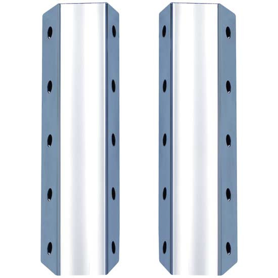 Chrome Shop Mafia AC Light Panels For Bulkhead Style LED Lights For Kenworth T680, T700, T800