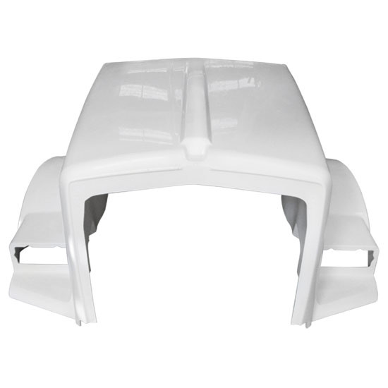 BESTfit Fiberglass Hood Replaces Split Fender Metton For Kenworth T800B Aero