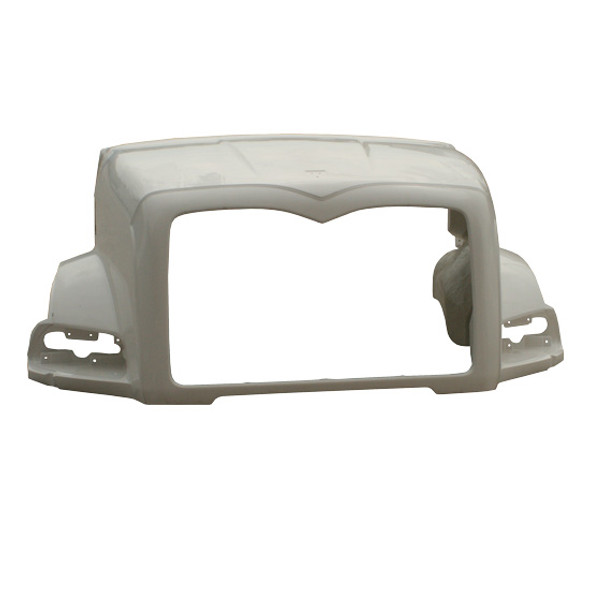 BESTfit Fiberglass Hood Shell W/ Hinge Bar Replaces 23243052 For Mack Granite SBA 2007-Newer