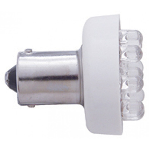 9 Diode 1157 Bulb - Red LED / Clear Lens