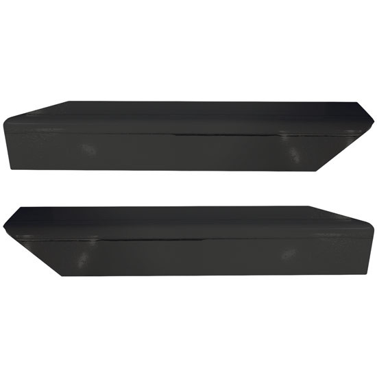 Chrome Shop Mafia HD Black Steel Rear Full Light Bar Mounting Brackets