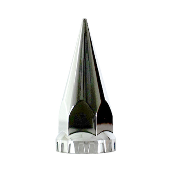 TPHD 33mm Chrome Spiked Thread On Nut Covers - 60 Pack