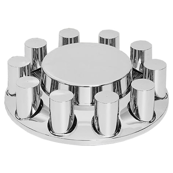 TPHD Flat Top Front Axle Cover Hubcap Kit For 3MM Hub Pilot Wheels