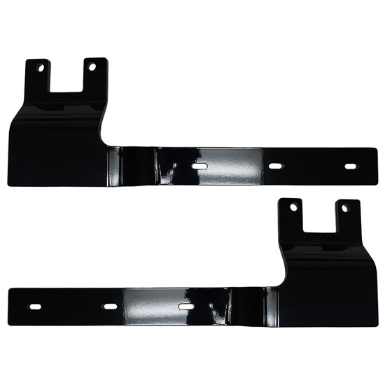 Vendetta Peterbilt Flex Air, Kenworth AG380 Powder Coated Steel Front Hidden Fender Bracket Kit