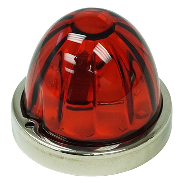 Legendary Extreme Large Glass Watermelon Red - Dual Function W/ Aluminum Bezel LED Light - Each