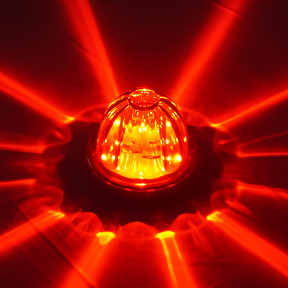Legendary Extreme Large Glass Watermelon Red - Dual Function W/ Aluminum Bezel LED Light - Each