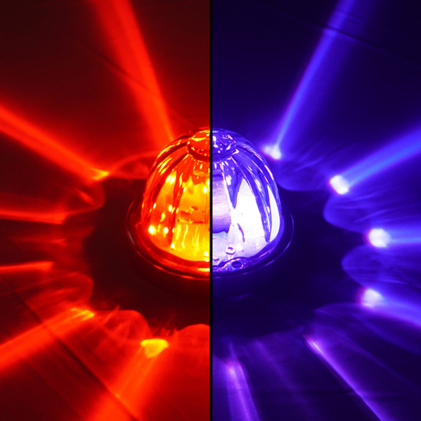 Legendary Extreme Large Glass Watermelon Red/Blue - Dual Function W/ Aluminum Bezel LED Light - Each