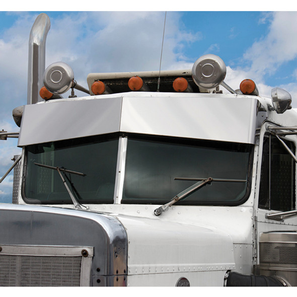 Peterbilt 359 Slammed Bowtie Visor Peterbilt 359 Slammed Bowtie Visor
