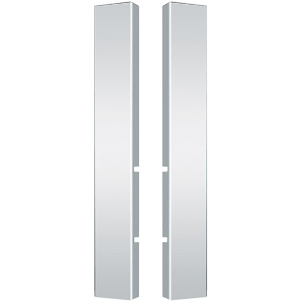 Blank Front Air Cleaner Light Panels for Peterbilt 379 With Vortox Air Cleaners
