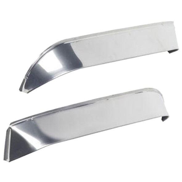 Peterbilt 330, 359, 378, & 379 Belmor Stainless Steel Ventshade