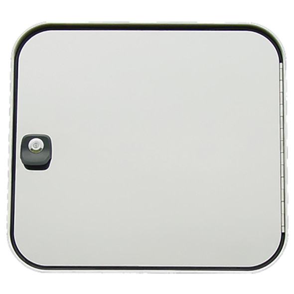 Pair of Stainless Steel Sleeper Storage Door Covers For Peterbilt Unibilt Sleeper