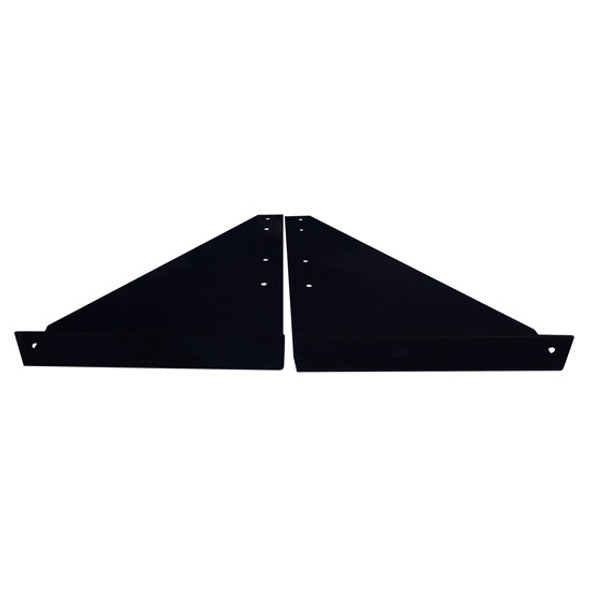 CSM Black Powder-Coated Lower Step Brackets For Battery & Tool Boxes For Kenworth T800, W900B, W900L CSM Black Powder-Coated Lower Step Brackets For Battery & Tool Boxes For Kenworth T800, W900B, W900L