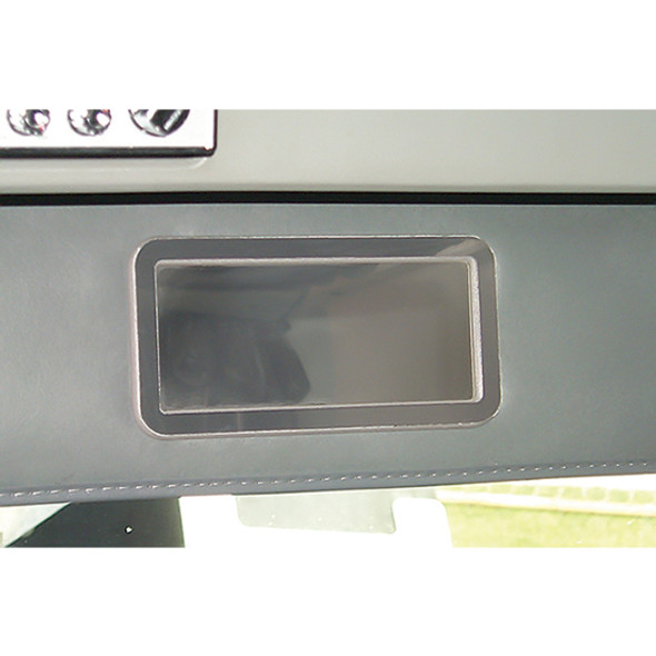 Visor Mirror Trim for Kenworth Trucks - Passenger Side