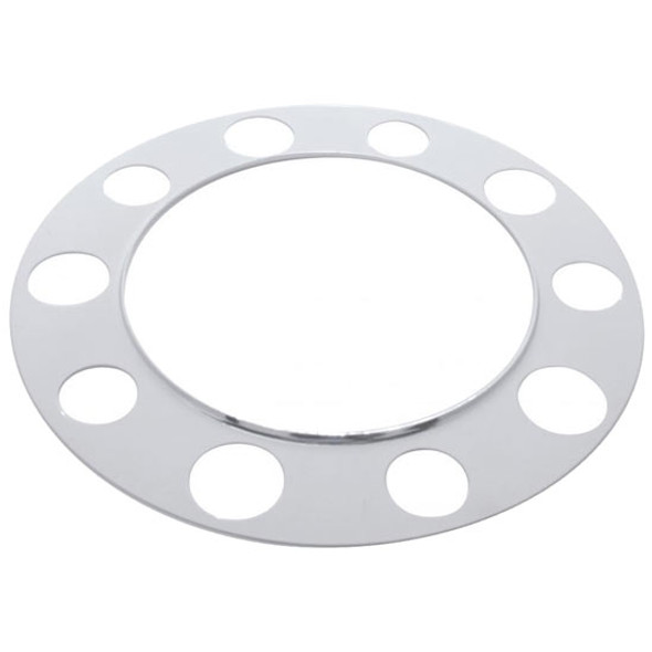 Chrome Aluminum Top Hat Ring For Hub Piloted Steel Wheels