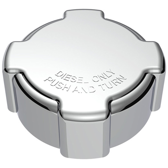 Freightliner Chrome Plastic Non- Locking Fuel Cap Cover