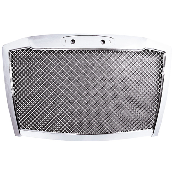 Freightliner Cascadia 116, 126 Chrome Mesh Grille 48-1/2 X 29 Inch